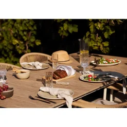 House Nordic Tuintafel Abela Zand/Naturel 200cm