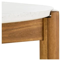 House Nordic Tuintafel Terracina Acacia Wit/Naturel 210cm