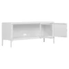 House Nordic Tv-Meubel Brisbane Staal Wit 130cm