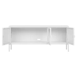 House Nordic Tv-Meubel Brisbane Staal Wit 130cm