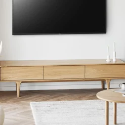 House Nordic Tv-meubel Darwin Eiken Naturel 180cm