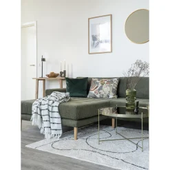 House Nordic Vloerkleed Tampa 160x230cm Wit/Grijs