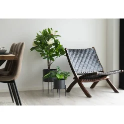 House Nordic Vouwstoel Perugia Zwart