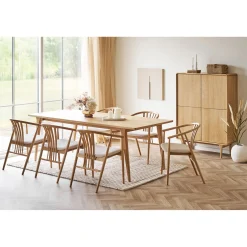 House Nordic Wandkast Darwin Naturel 140cm