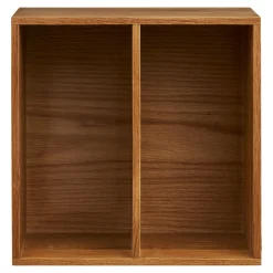 House Nordic Wandkastje Townsville Naturel Met Vakken 30x30cm