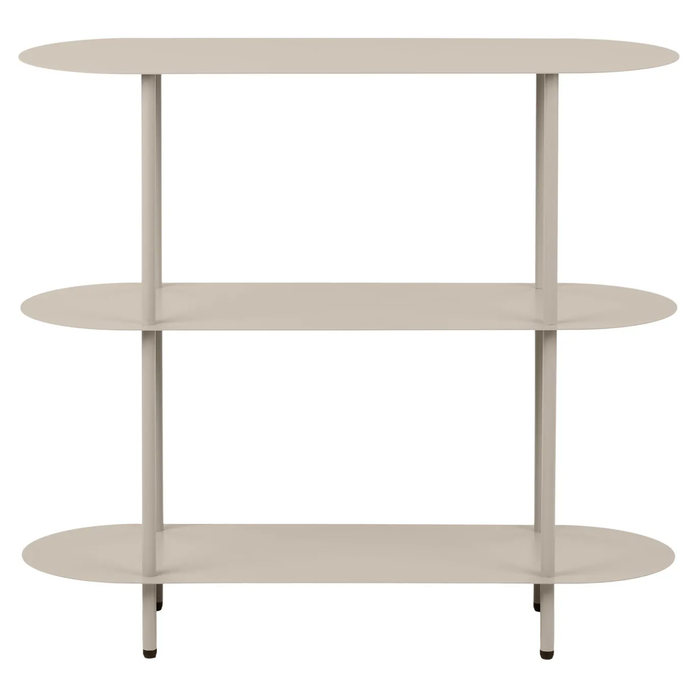 House Nordic Wandkast Rieti 3-Planken Metaal Zand