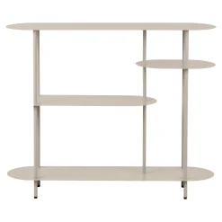House Nordic Wandkast Rieti 4-Planken Metaal Zand