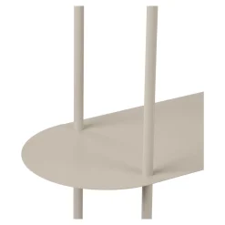 House Nordic Wandkast Rieti 4-Planken Metaal Zand