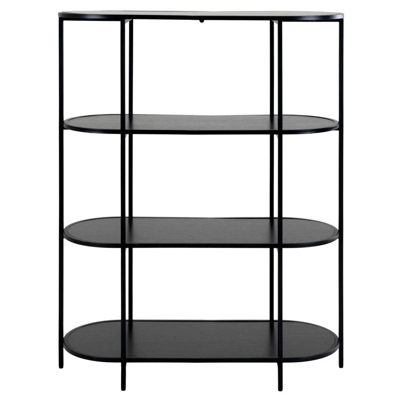House Nordic Wandkast Vita Zwart