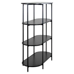 House Nordic Wandkast Vita Zwart
