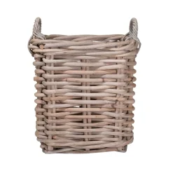 Houtmand grof rotan (vierkant) - Klein