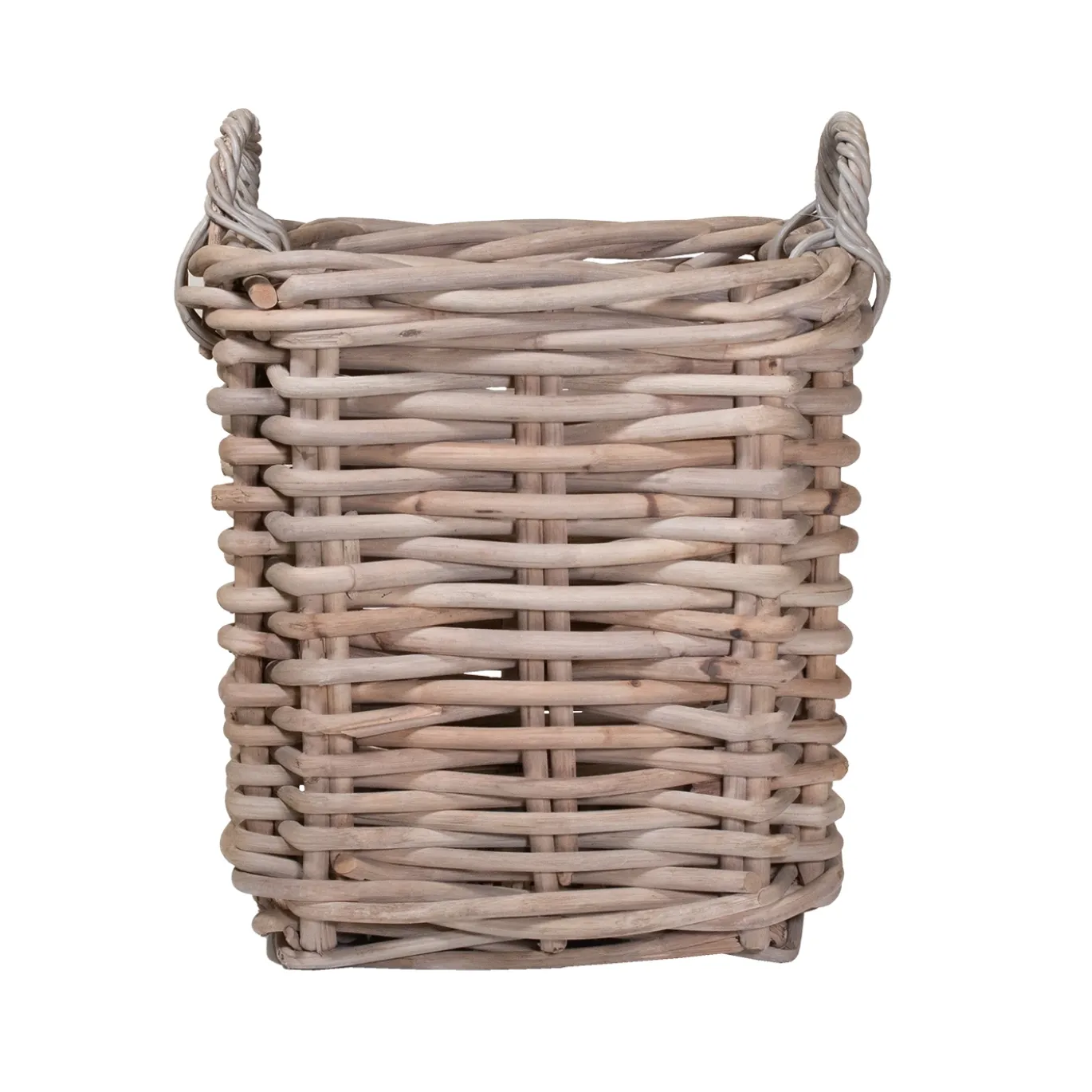 Houtmand grof rotan (vierkant) - Klein