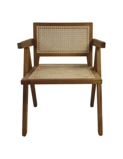 HSM Collection Eetkamer Fauteuil Naturel Teak/Rotan