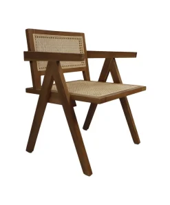 HSM Collection Eetkamer Fauteuil Naturel Teak/Rotan