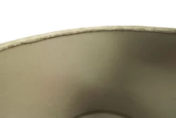 HSM Collection Ronde Lampenkap 42cm Warmgrijs Velvet