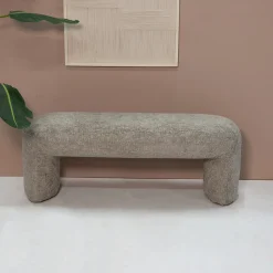 HUIZEDOP Bank Raven Taupe 110cm - Giga Meubel