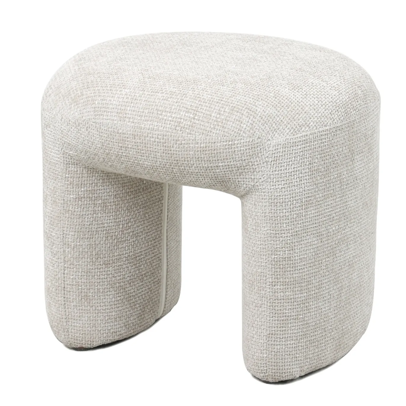 HUIZEDOP Poef Raven Beige - Giga Meubel