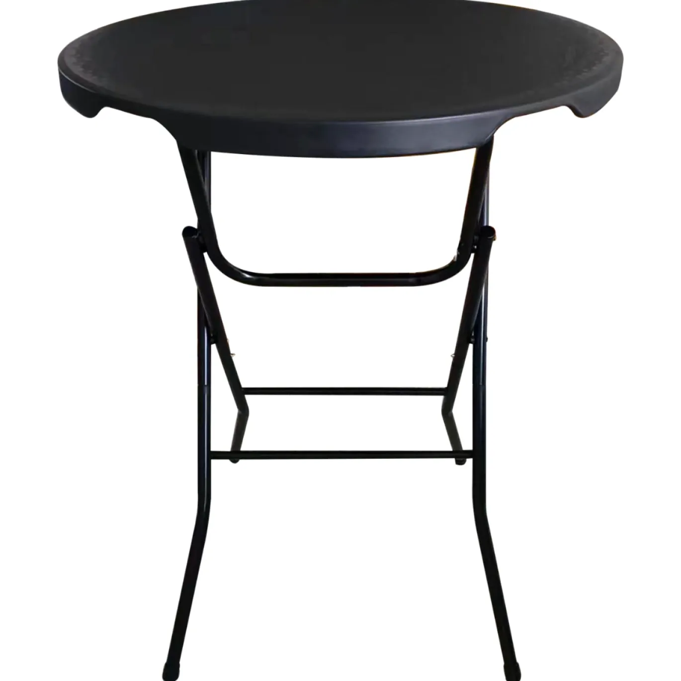 Inklapbare Statafel Piper Zwart 80cm - Giga Meubel