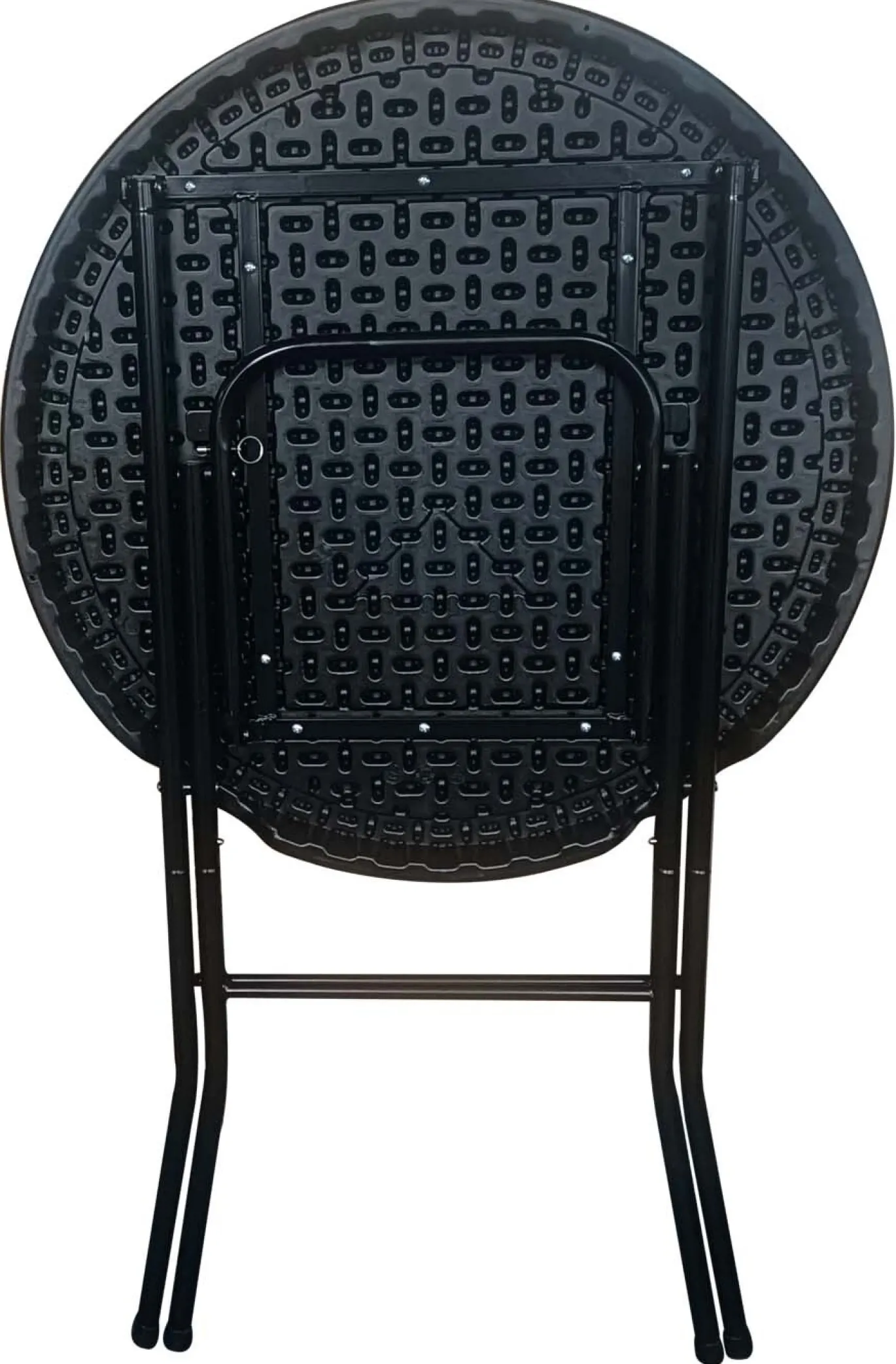 Inklapbare Statafel Piper Zwart 80cm - Giga Meubel