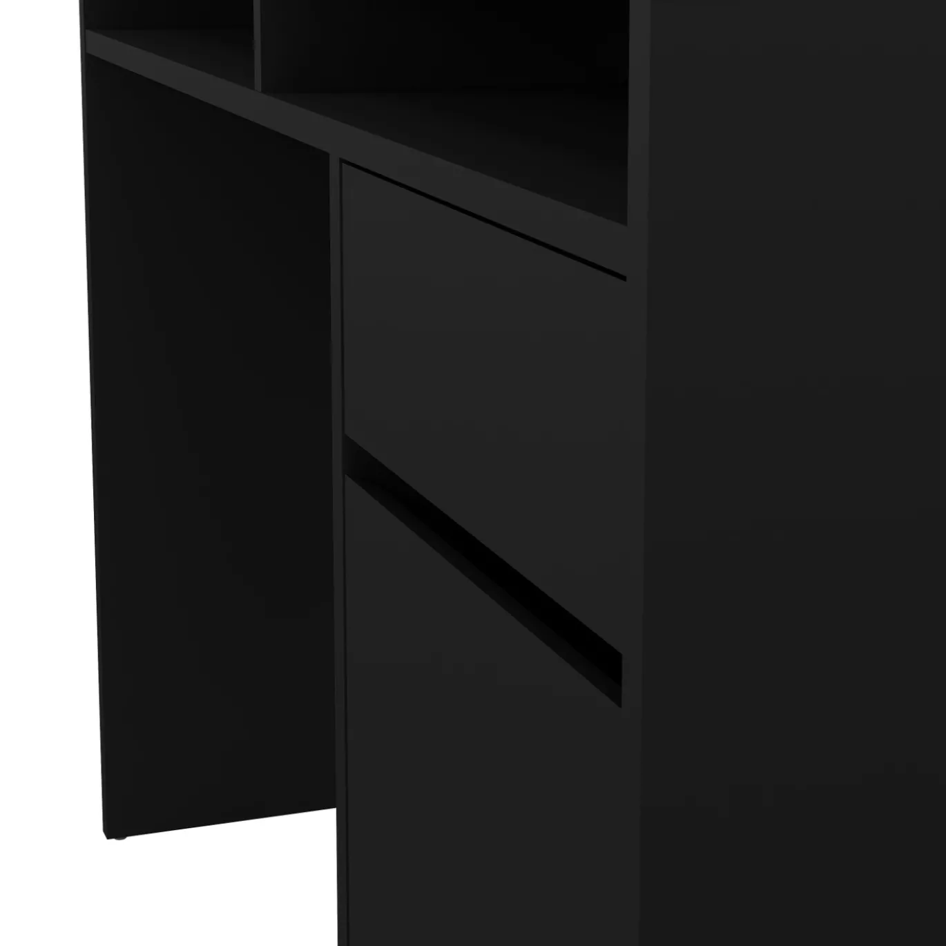 Kantoorbureau Function Plus Mat Zwart - Giga Living
