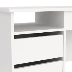 Kantoorbureau Function Plus Wit Met Lade - Giga Living