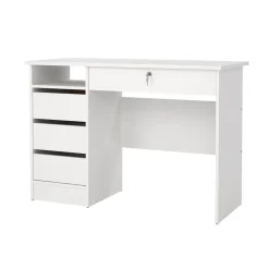 Kantoorbureau Function Plus Wit Met Lade - Giga Living