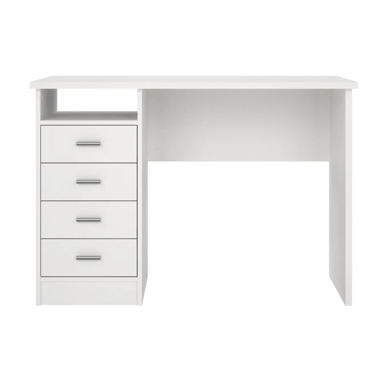 Kantoorbureau Function Plus Wit 4-lades - Giga Living