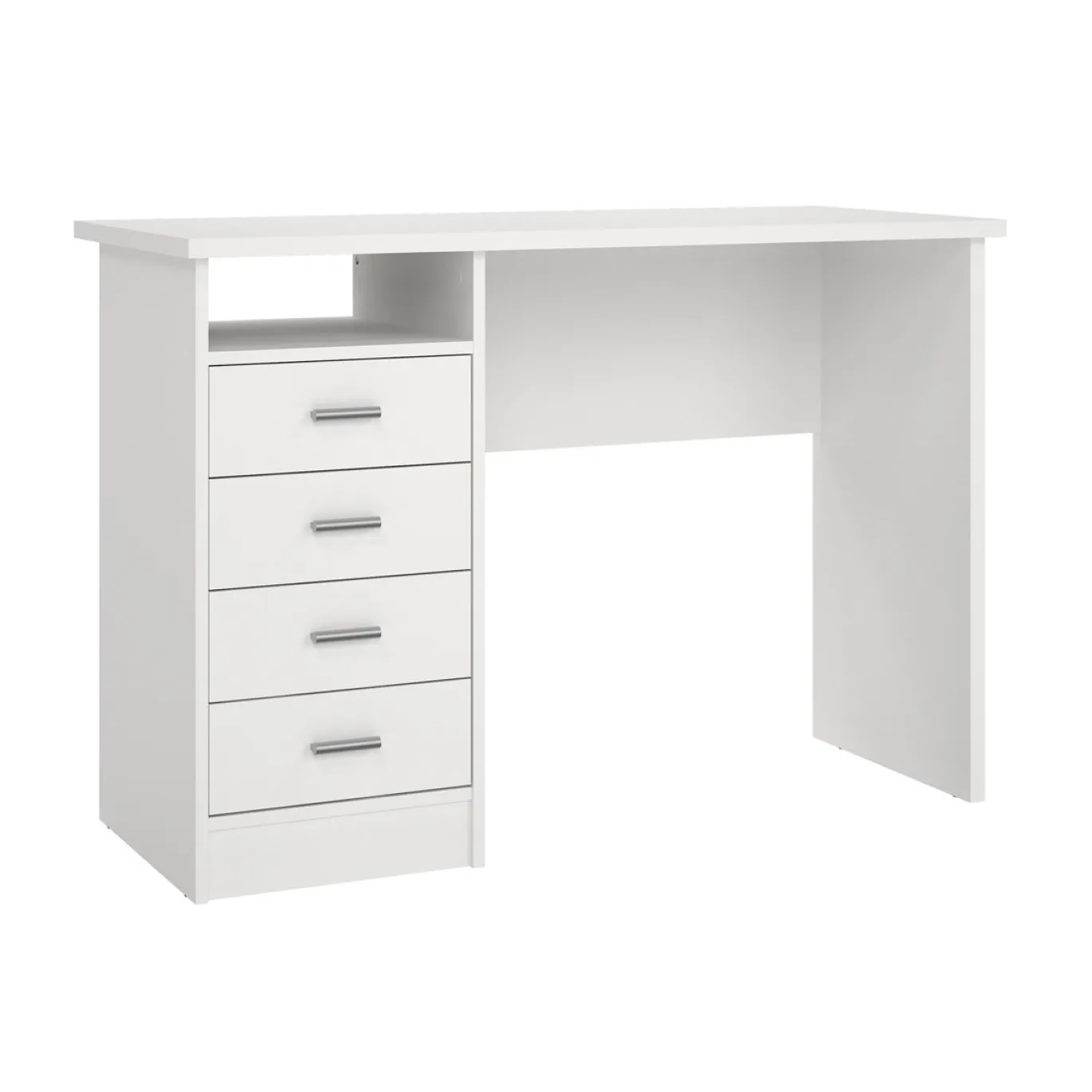 Kantoorbureau Function Plus Wit 4-lades - Giga Living