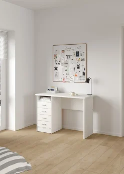 Kantoorbureau Function Plus Wit 4-lades - Giga Living