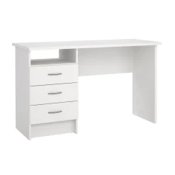 Kantoorbureau Function Plus Wit 3-lades - Giga Living