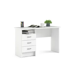 Kantoorbureau Function Plus Wit 3-lades - Giga Living