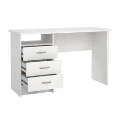 Kantoorbureau Function Plus Wit 3-lades - Giga Living