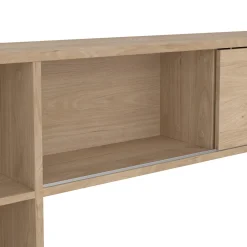 Kantoorbureau Function Plus Jackson Hickory 1-schuifdeur - Giga Living