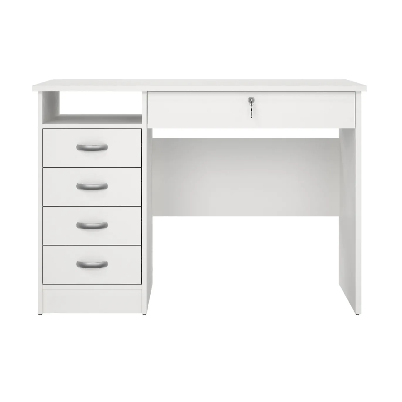 Kantoorbureau Function Plus Wit 5-lades - Giga Living