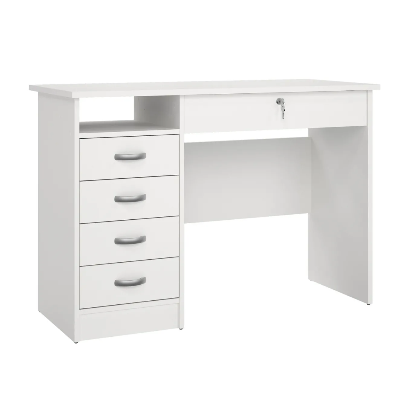 Kantoorbureau Function Plus Wit 5-lades - Giga Living