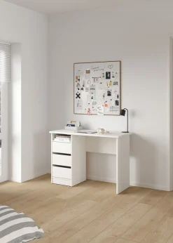 Kantoorbureau Function Plus Wit Hoogglans 102cm - Giga Living