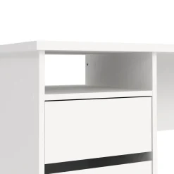 Kantoorbureau Function Plus Wit Hoogglans 102cm - Giga Living