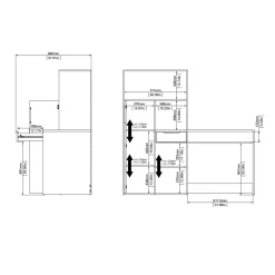Kantoorbureau Function Plus Wit/Naturel - Giga Living