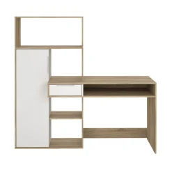 Kantoorbureau Function Plus Wit/Naturel - Giga Living