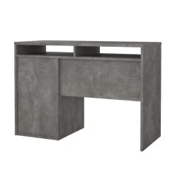 Kantoorbureau Function Plus Oxide Beton Wit Hoogglans - Giga Living