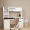 Kantoorbureau Function Plus Wit Hoogglans - Giga Living
