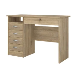 Kantoorbureau Function Plus Naturel 5-lades - Giga Living