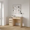 Kantoorbureau Function Plus Jackson Hickory Met Lade - Giga Living