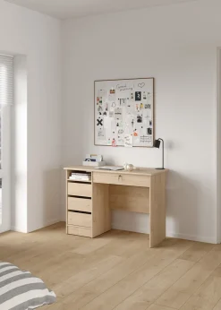 Kantoorbureau Function Plus Jackson Hickory Met Lade - Giga Living