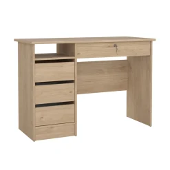 Kantoorbureau Function Plus Jackson Hickory Met Lade - Giga Living