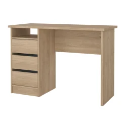 Kantoorbureau Function Plus Jackson Hickory 3-lades - Giga Living