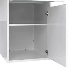 Kantoorbureau Function Plus Wit Hoogglans Dicht + 2-lades - Giga Living