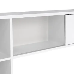 Kantoorbureau Function Plus Wit Hoogglans 1-schuifdeur - Giga Living