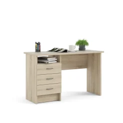 Kantoorbureau Function Plus Naturel 3-lades - Giga Living