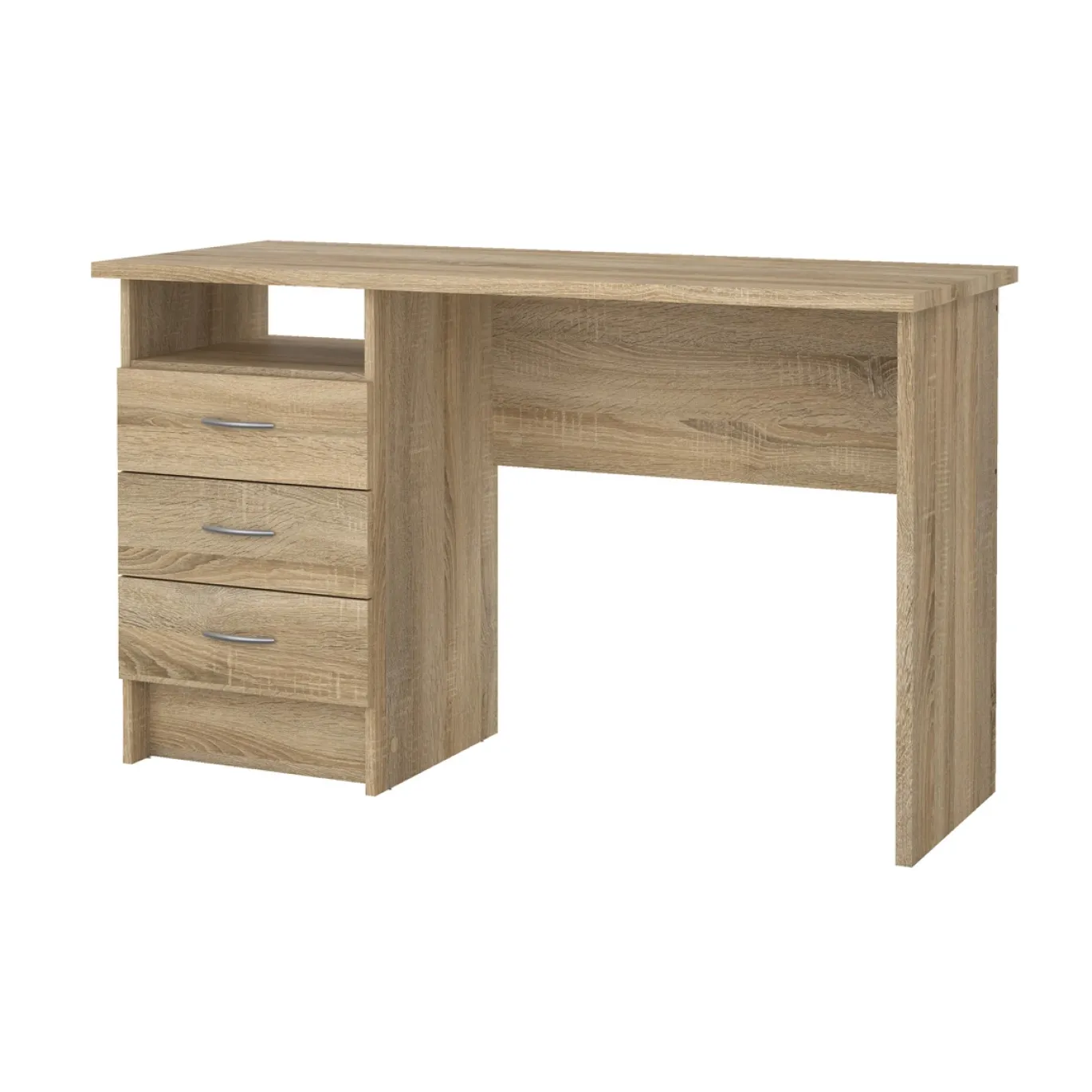 Kantoorbureau Function Plus Naturel 3-lades - Giga Living